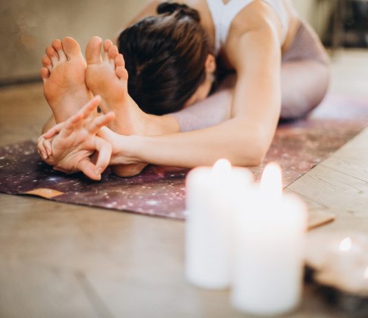 yoga at home